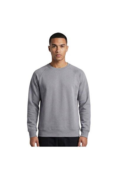 trender Zero Neck Raglan Sleeve Men's Sweat 5420 Gray