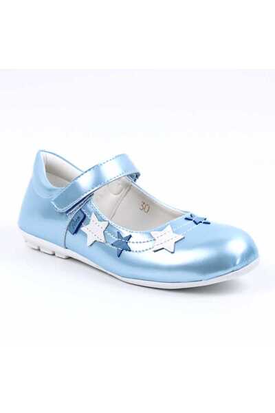 tino Pantofi usori , de copii , decorati cu stelute , cu talpa din cauciuc 32...