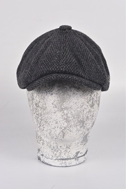 mercantoptan Kışlık 8 Parca Hakiki Yün Model Peaky Blinders Kasket Şapka