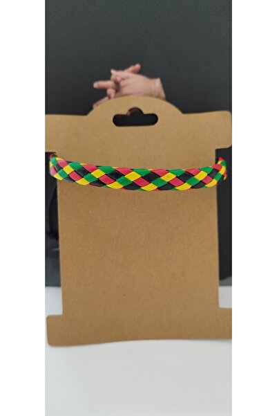 MJCM SARL Punk Style Gothic Bracelet, Adjustable Faux Leather Bracelet, Suita...