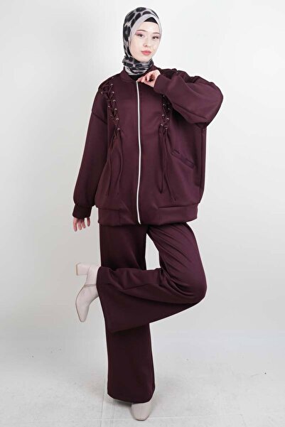 03KIZKULESITEKS طقم تيسيتير برباط متقاطع من الأمام طقم سكوبا مكون من قطعتين ب...