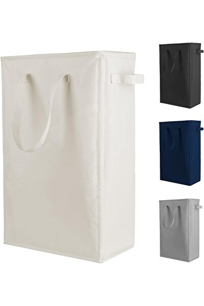 Generic Slim Laundry Hamper Handles Collapsible Laundry Basket