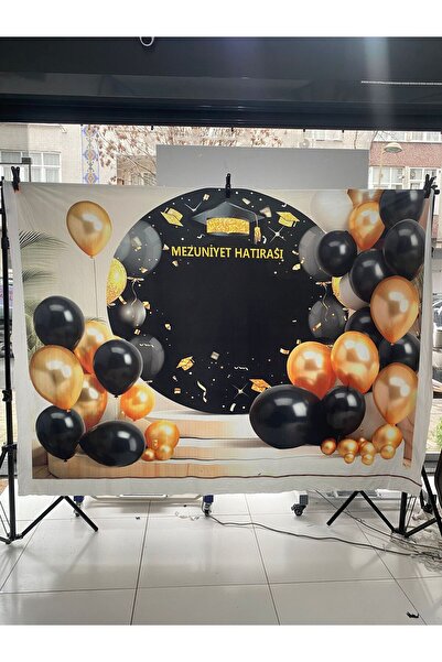 PROMISEBACKDROP2 150x200 Cm Mezuniyet Hatırası Fonu Okul Panoları, Etkinlik Fon