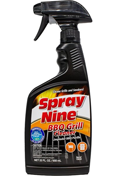 SPRAY NINE 15650 Barbeque Grill Cleaner, 22 oz.