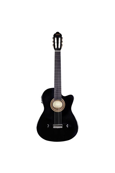 VALENCIA VC104THNCEBK Elektro Klasik Gitar İnce Kasa (Siyah) | Thin Body - Ek...