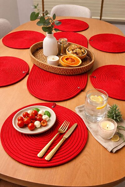 MaVaux Herakles 6 adet Supla+Runner Set 33 cm -Amerikan Servis Hasır