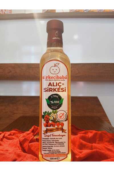 sirkecibaba El Yapımı Alıç Sirkesi 500 ml