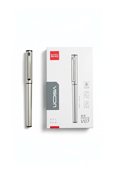 Comix قلم جل أسود Vision V07، 0.7 مم، 12 قطعة