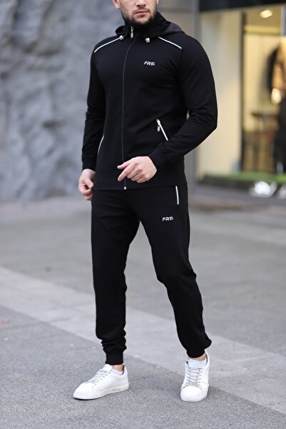 Fors Life Men's Removable Hooded Tracksuit Set