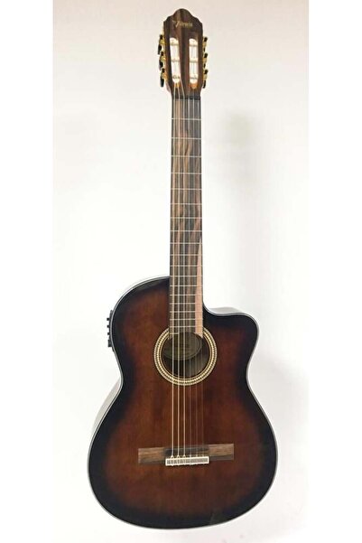 VALENCIA VC564CEBSB Elektro Klasik Gitar Cutaway (Kahve Sunburst) | Kesik Kas...