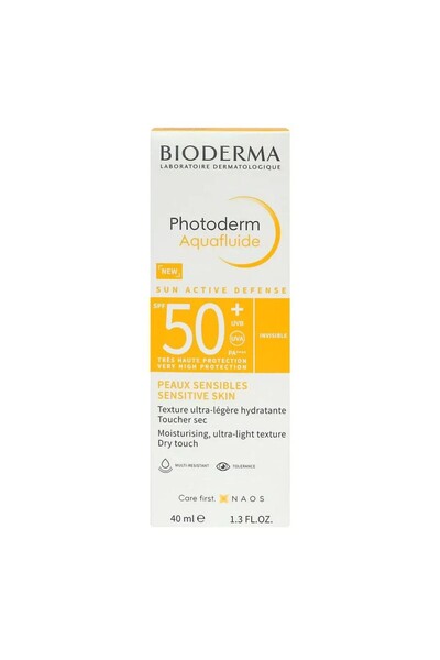BİODERMİNA Bioderma Photoderm Aquafluid Sunscreen SPF 50+ for Sensitive Skin ...