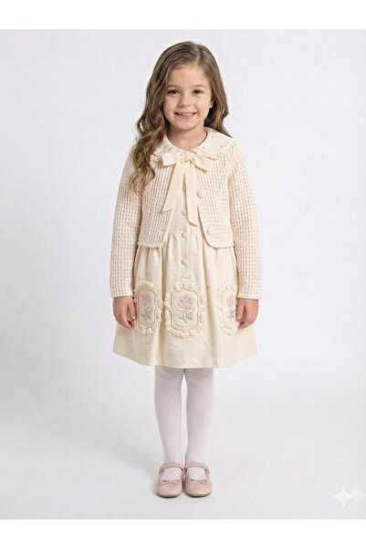 XO Kids فستان بناتي + بوليرو 4-7 سنوات 52120