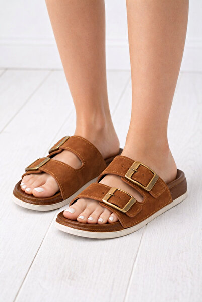 STOCON Мадридські унісекс-капці з ортопедичною підошвою, з двома ремінцями та...