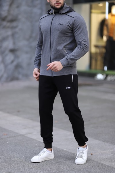 Fors Life Men's Removable Hooded Tracksuit Set