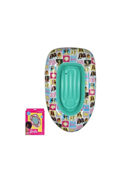 Barbie قارب مطاطي للأطفال – عوامة حمام سباحة مطاطية من ماتيل برسومات شخصيات ك...