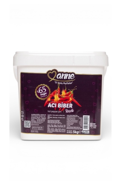 DUMAN GURME DOĞBES ANNE REÇELİ ACI BİBER 5 KG