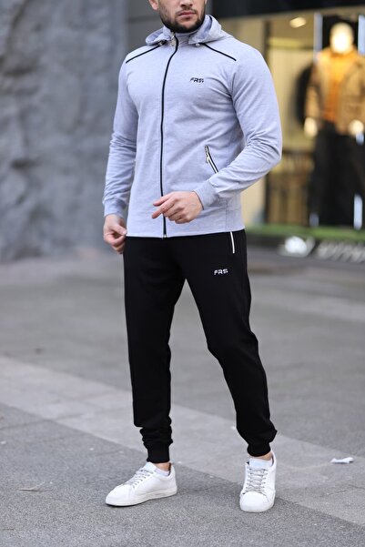 Fors Life Men's Removable Hooded Tracksuit Set