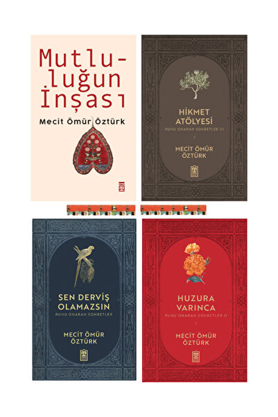 Timaş Yayınları Mecit Ömür Öztürk KİTAPLIĞI- Mutluluğun İnşası, Huzura Varınc...