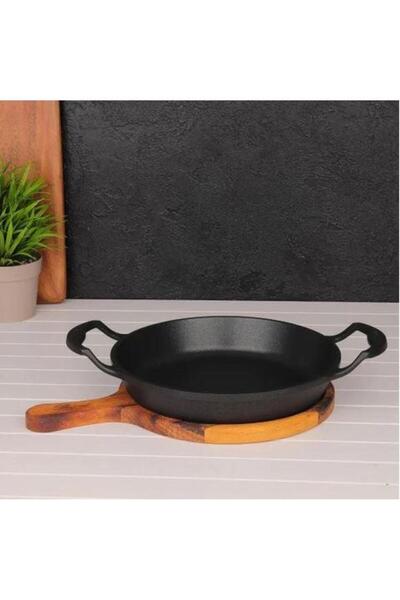 Brioni Diamond Wooden Serving Plate with Stand 20cm