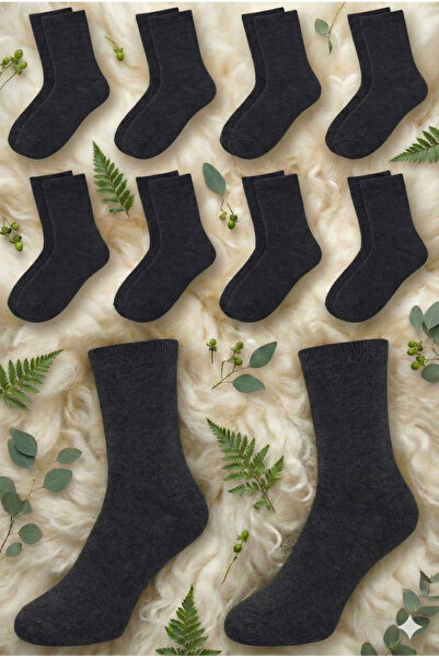 Üstünel çorap Pack of 10 Unisex Cotton Socks - Soft, Flexible, Anti-Sweat, Da...