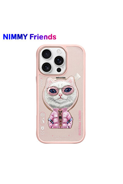 Nimmy iPhone 16 Pro Uyumlu | Değiştirilebilir MagSafe Destekli 3D Nakışlı ve ...