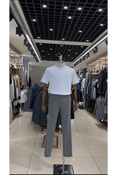 BT BABA TERZİ Slim Fit Lycra Fabric Pants