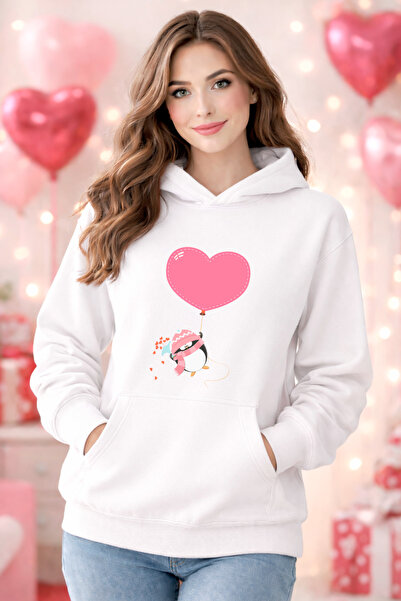 stil x Special for Valentine's Day, Sweatshirt with Hooded Names, Valentine's...