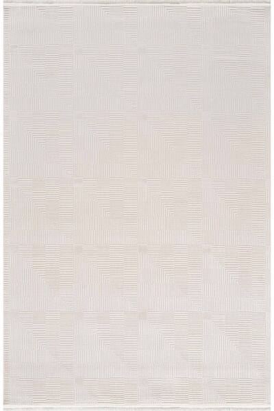 ATLAS HALI Mira Qı04a Yumuşak Tuşeli Akrilik İle Üretilen Spor Desenli Şık Ek...