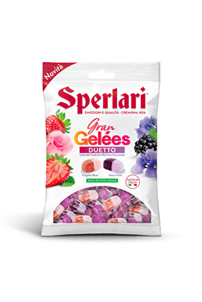 Sperlari Caramelle Gelee Duetto Frutti Rossi 150g
