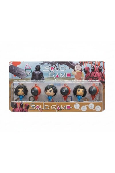 Premium مجموعة دمى تشيبي من لعبة الحبار - شخصيات لاعب وحارس لطيفة، مصنوعة من ...