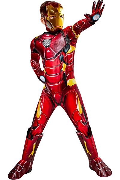 Generic Rubie's Luxury Iron Man Costume for Kids