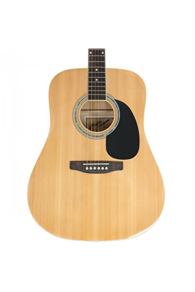 Almira F650N Naturel Akustik Gitar | Çelik Telli Dreadnought Gövde Güçlü Ses