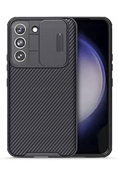 Nillkin جراب Camera Shield Pro لهاتف سامسونج جالاكسي S23 - أسود
