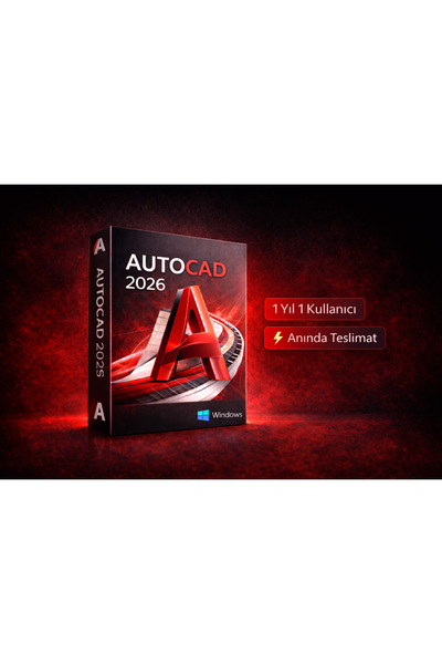 AutoCAD 2026– 1 Year License-1 Device | Windows Compatible | Instant Delivery