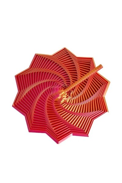 Flippy Decompression Toy, Flippy, 3D Star Model, DuoChrome, Spiral Handle, An...