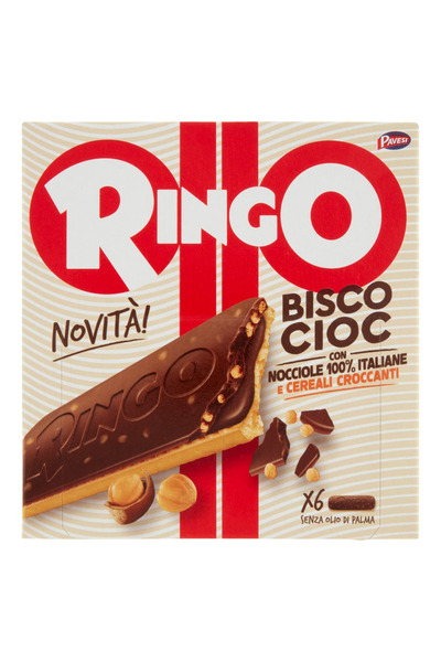 Ringo BiscoNocciola Choc 162g