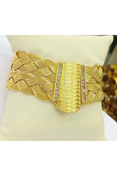 Takıcım Pırıltı Trabzon Hasırı Örgü 22 Ayar Renginde Bileklik