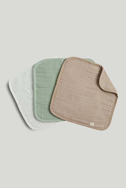 MOTHERCARE 3 Pack Muslin Flannels