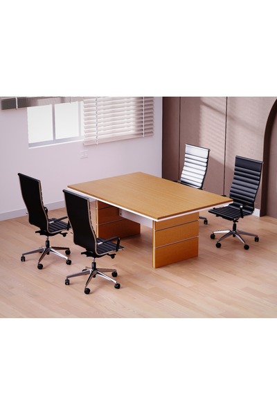 Mahmayi طاولة اجتماعات زيلدا N31E-18 من خشب الجوز