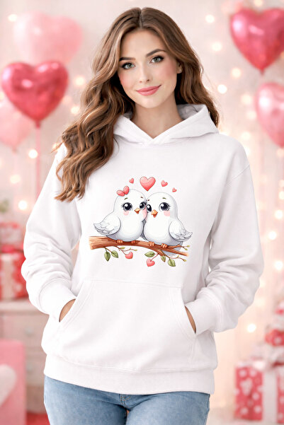 stil x Special for Valentine's Day, Sweatshirt with Hooded Names, Valentine's...