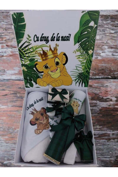 OBSIDION Σετ μπάνιου DISNEY - χαριτωμένο σετ μπάνιου με φωτάκια - πράσινο Βασ...