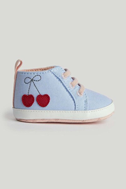 MOTHERCARE Cherry Hi-Top Pram Trainers