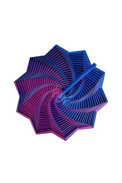 Flippy Decompression Toy, Flippy, 3D Star Model, DuoChrome, Anti-stress, 11 c...