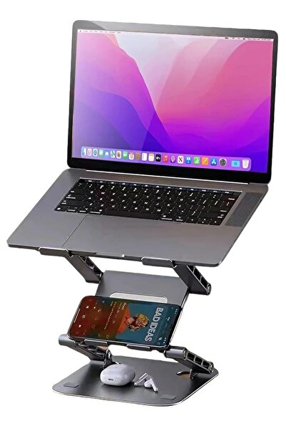 The Bros Adjustable Laptop Stand for Desk,Portable Laptop Holder Foldable Bed...