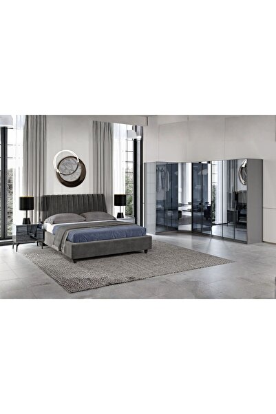 Doressa Roof 8 Kapılı Köşe Yatak Odası Takımı