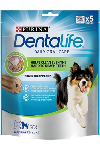 Dentalife Chew Food for Medium Dogs by Purina, 115 grams