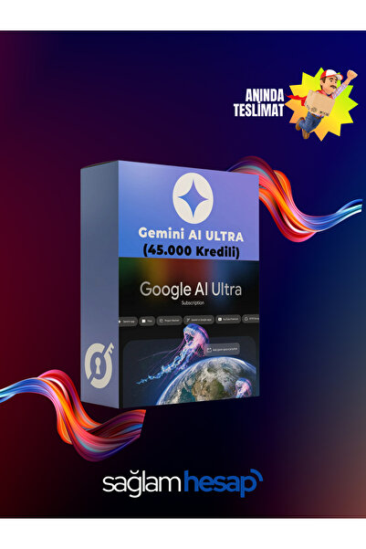 Google Gemini Ultra - 1 Aylık Kişisel - 45.000 Kredi