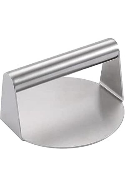 Generic 14 cm Stainless Steel Burger Press