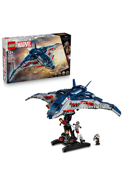 LEGO Set Marvel Super Heroes - Quinjet din Răzbunătorii: Epoca lui Ultron (76...