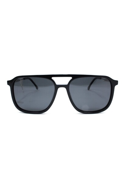 Black Eyewear 8334 C1 56 Black Polarized Sunglasses